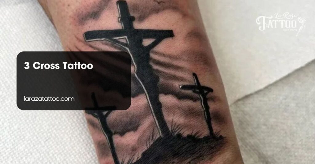 3 Cross Tattoo