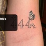 444 Tattoo Idea