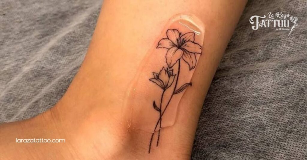 Unlock the Meaning: Stunning Lily Flower Tattoo Ideas for Your Unique Journey 7 Ankle Placement