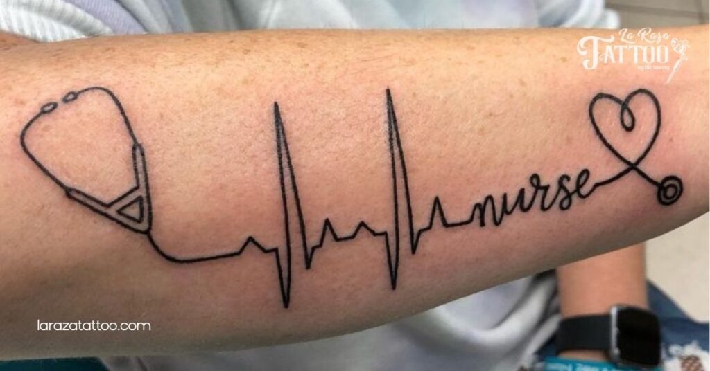 10 Meaningful Nurse Tattoo Ideas That Celebrate Your Dedication and Resilience 3 Artistic Nurse Tattoo Styles