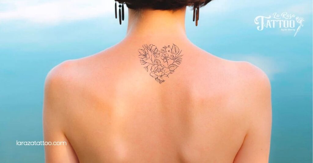 Back Heart Tattoos