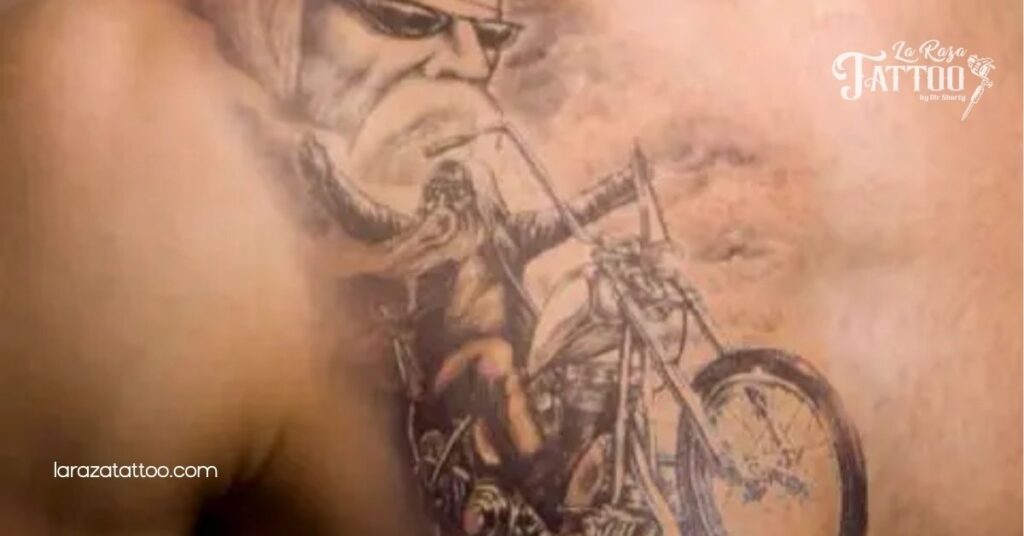 Back and Chest Tattoos