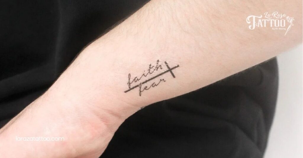 Embrace Courage: The Meaning and Inspiration Behind the Faith Over Fear Tattoo 7 Care Tips for Your Faith Over Fear Tattoo