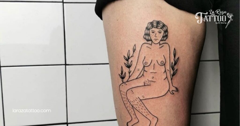 Unveiling Art: The Bold Expression of Naked Woman Tattoos and Their Deep Meanings 9 Care and Maintenance of Naked Woman Tattoos
