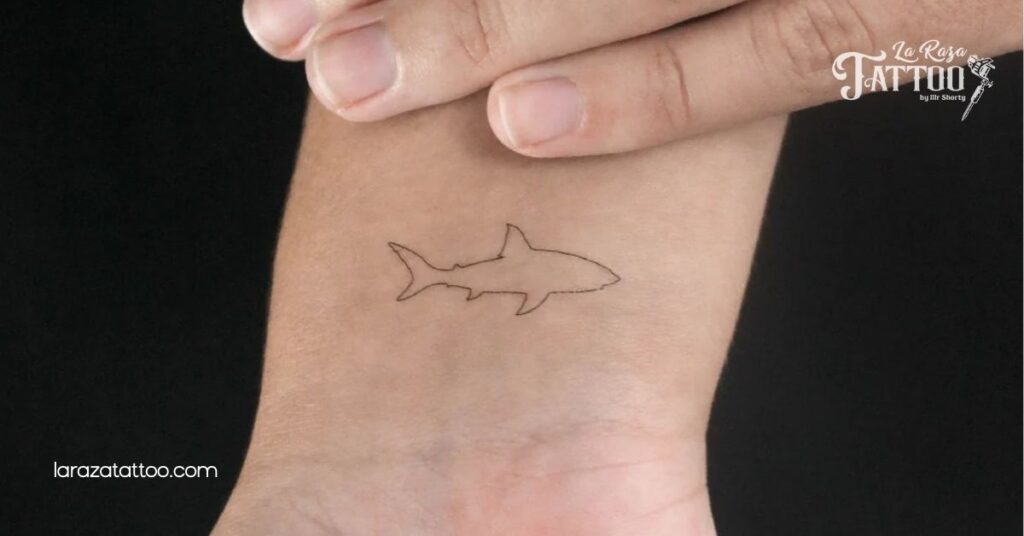 Discover the Meaning Behind Shark Outline Tattoos: Bold Symbols of Adventure and Strength 8 Caring for Shark Outline Tattoos