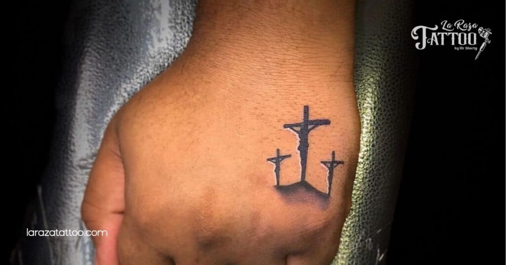 Discover the Meaning Behind the 3 Cross Tattoo: Faith, Hope, and Love Inked on Your Skin 6 Caring for Your 3 Cross Tattoo