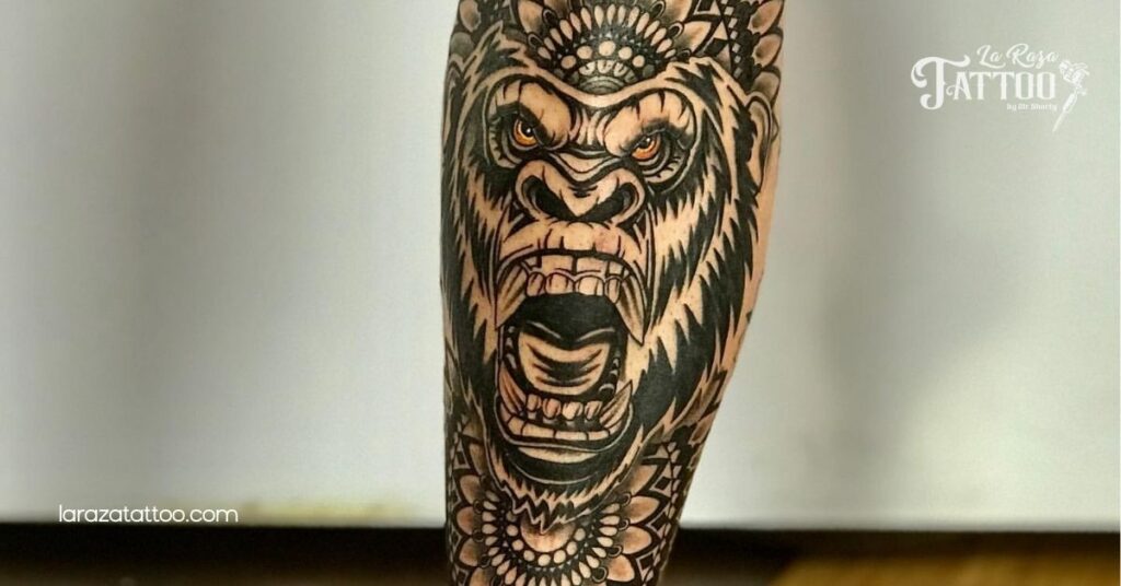 Discover the Meaning Behind Gorilla Tattoos: Strength, Style, and Stunning Designs 9 Caring for Your Gorilla Tattoo