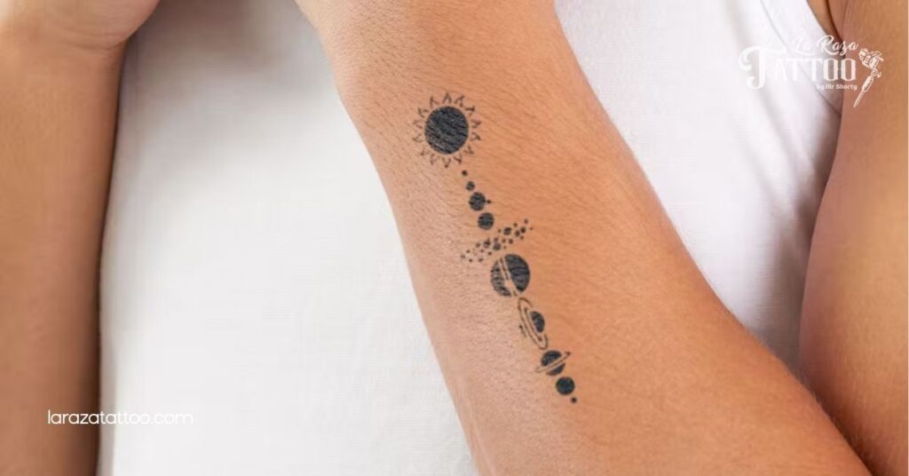 Discover the Meaning Behind Stunning Solar System Tattoos: A Cosmic Expression of You 6 Caring for Your Solar System Tattoo