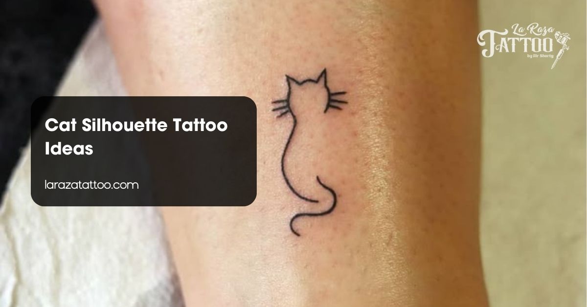 Cat Silhouette Tattoo Ideas