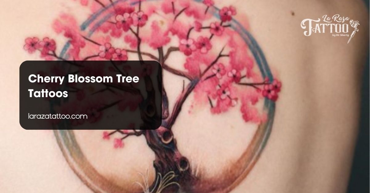 Cherry Blossom Tree Tattoos