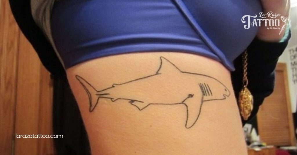 Discover the Meaning Behind Shark Outline Tattoos: Bold Symbols of Adventure and Strength 7 Choosing the Right Artist for Shark Outline Tattoos