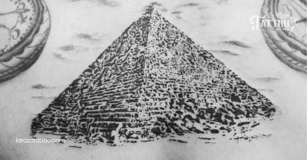 Uncover the Meaning Behind Pyramid Tattoos: Symbolism, Designs, and Care Tips 2 Classic Pyramid Designs
