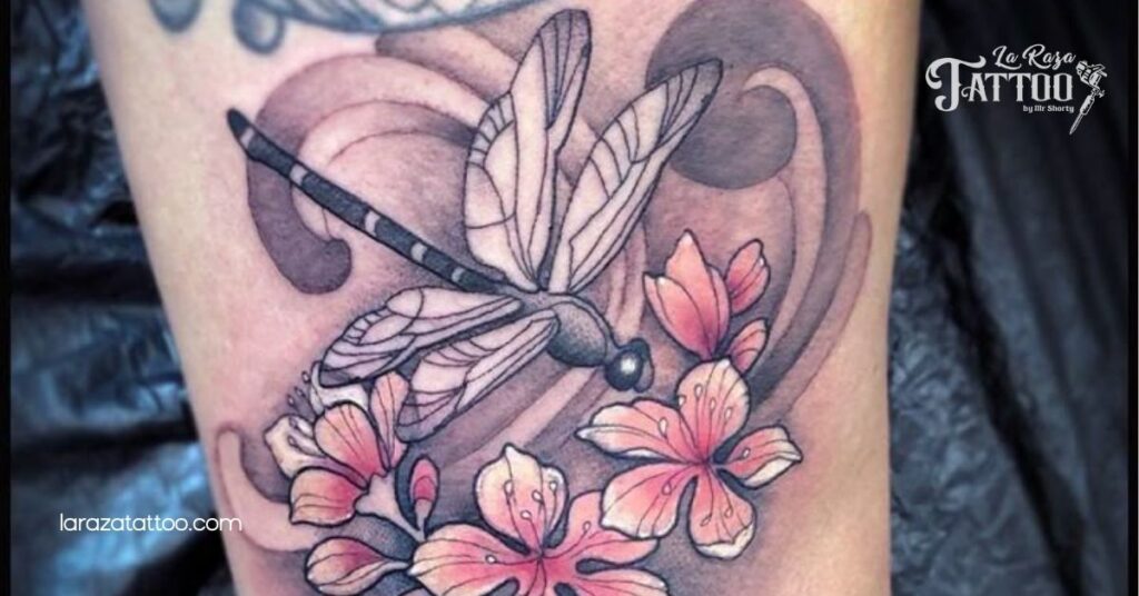 Discover the Meaning and Beauty of Dragonfly Flower Tattoos: Symbolism, Designs, and Care Tips 3 Common Flower Choices for Dragonfly Tattoos