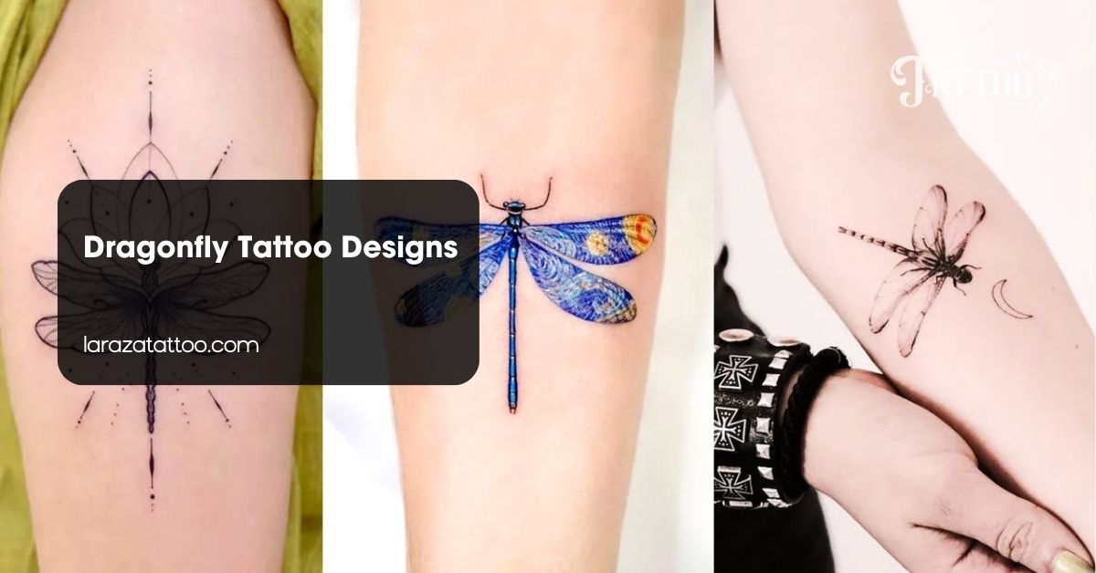 Dragonfly Tattoo Designs