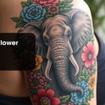 Elephant Flower Tattoos