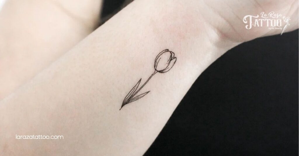 Explore the Meaning and Beauty of Tulip Tattoos: Designs, Symbols, and Care Tips 2 Exploring Tulip Tattoo Meanings
