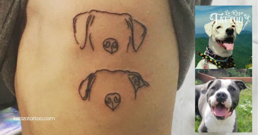 Discover the Charm of Dog Ear Outline Tattoos: A Minimalist Tribute for Dog Lovers 8 Finding the Right Tattoo Artist for Dog Ear Outline Tattoos