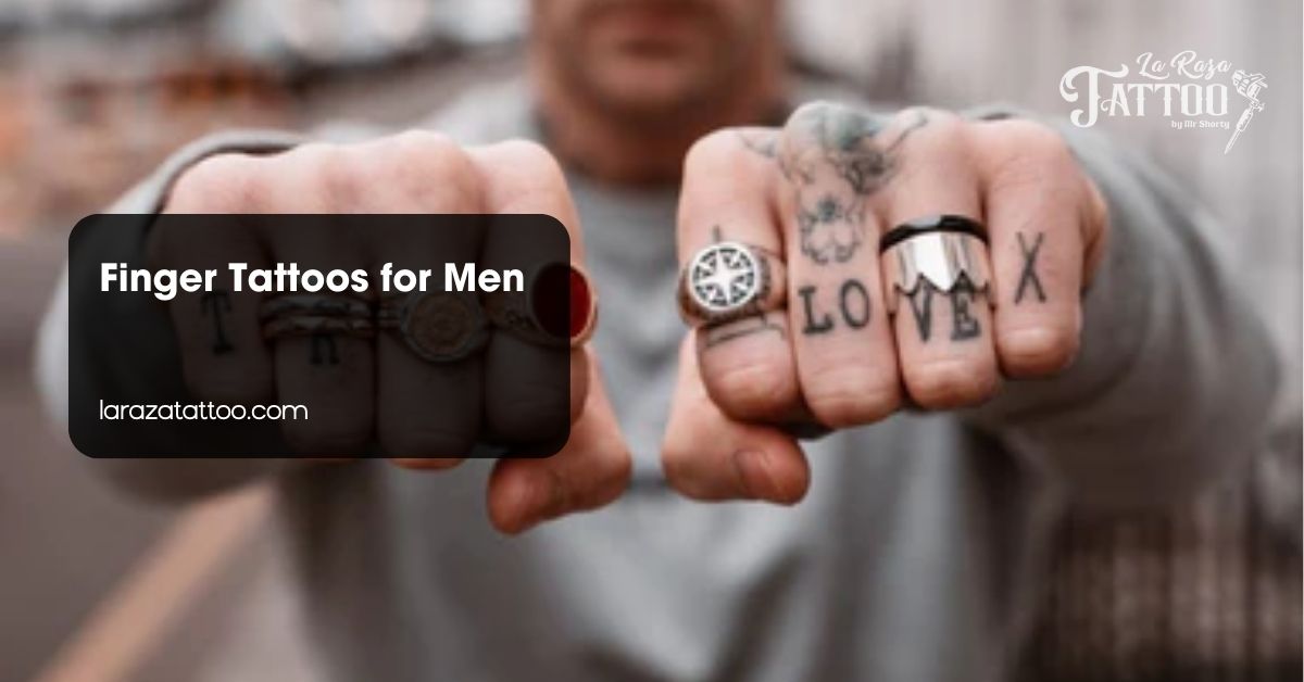 Finger Tattoos for Men