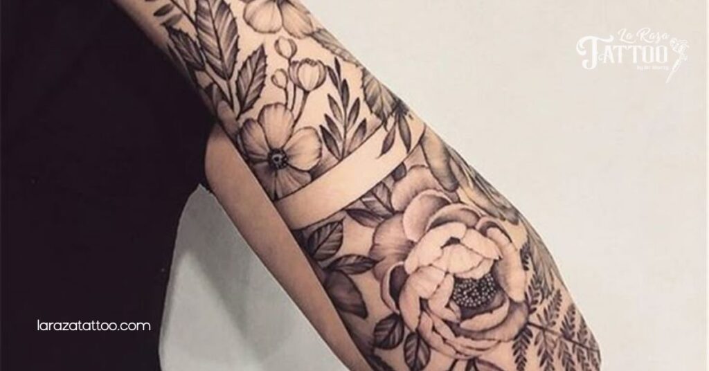 Discover the Meaning Behind Stunning Arm Tattoos: Your Guide to Personal Expression 4 Floral Arm Tattoos
