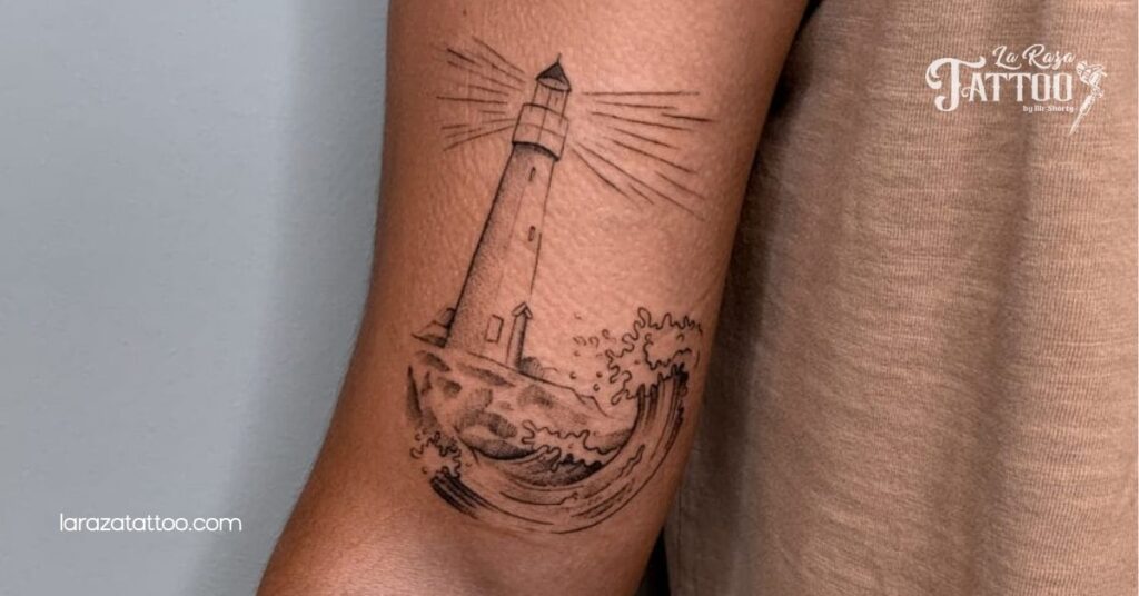 Discover the Meaning Behind Lighthouse Tattoos: Your Guide to Hope, Strength, and Style 5 Forearm Placement