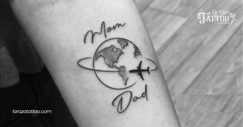 10 Heartfelt Mom and Dad Tattoo Ideas to Celebrate Family Love and Heritage 5 Forearm and Wrist