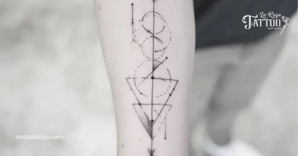 Discover the Meaning Behind Stunning Arm Tattoos: Your Guide to Personal Expression 6 Geometric Arm Tattoos