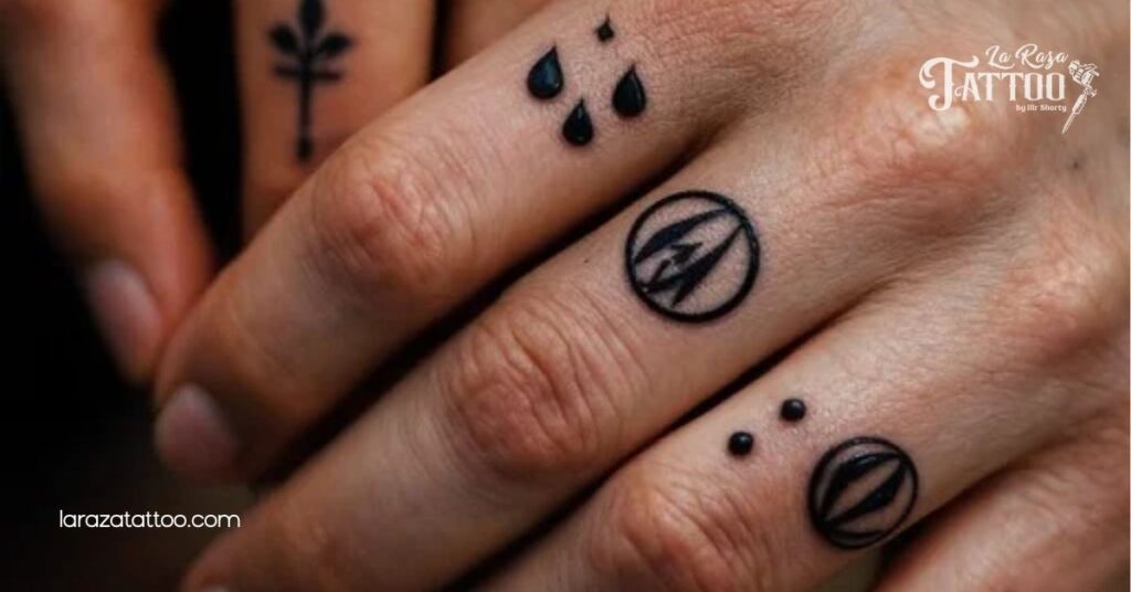 Exploring Finger Tattoos: Unique Designs, Meanings, and Tips for Your Perfect Ink 4 Geometric Finger Tattoos
