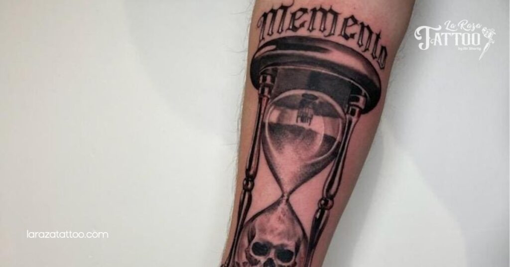 Embrace Life: The Deep Meaning Behind Memento Mori Tattoos and Why You Need One 3 Hourglass Tattoos