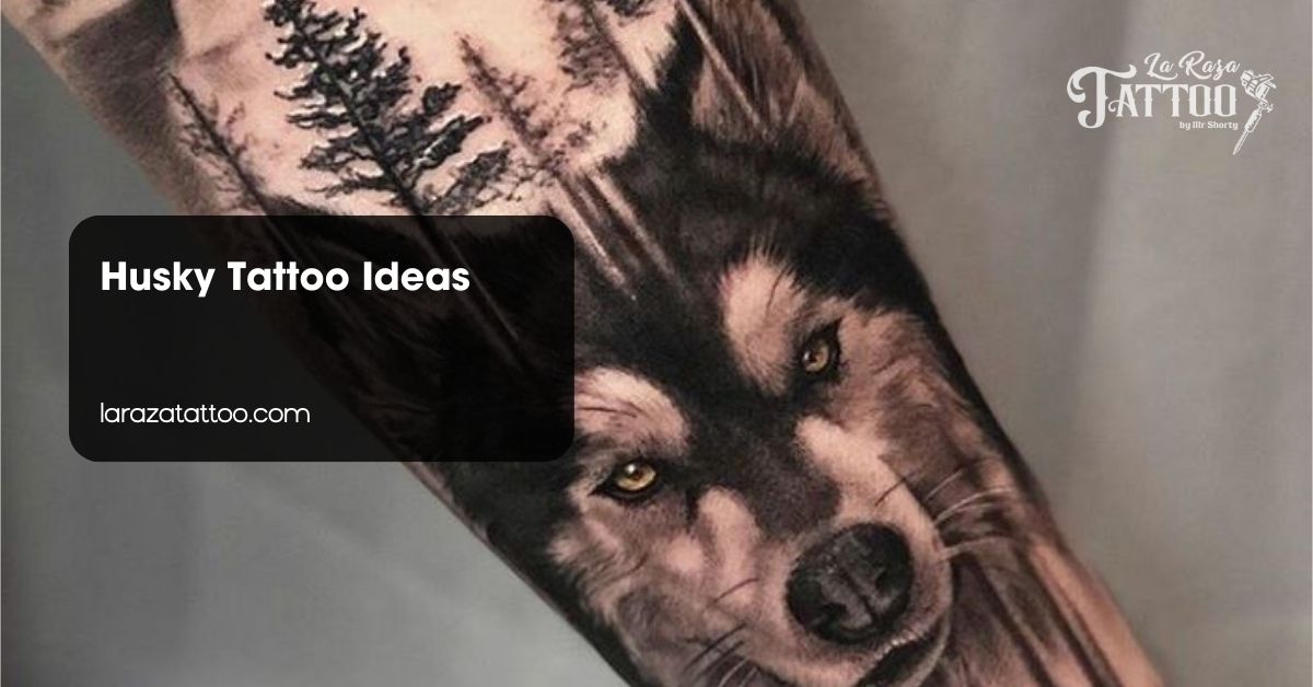 Husky Tattoo Ideas