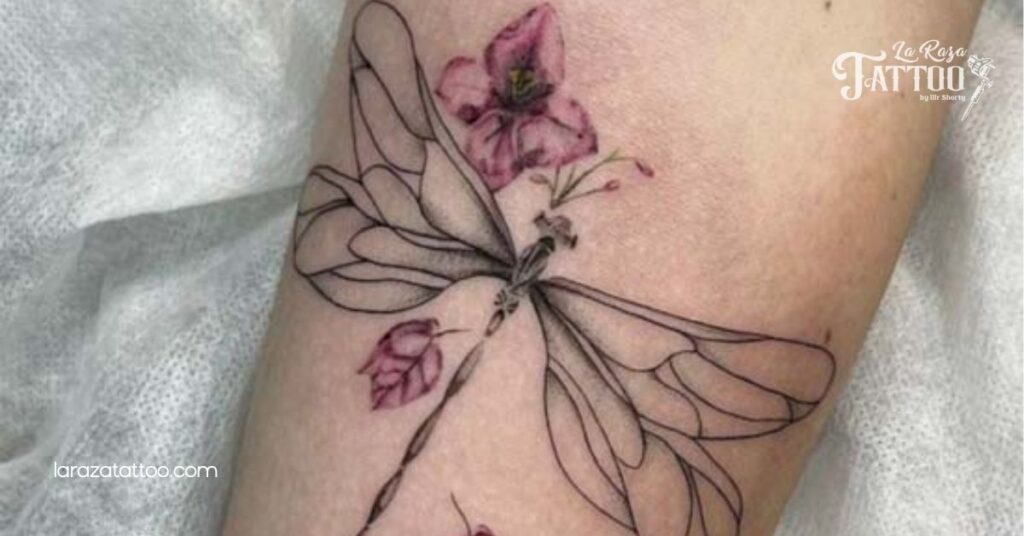 Discover the Meaning and Beauty of Dragonfly Flower Tattoos: Symbolism, Designs, and Care Tips 7 Inspiration and Trends in Dragonfly Flower Tattoos