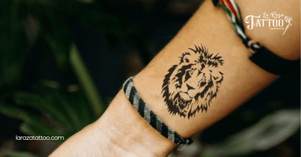 Roar with Strength: Discover Stunning Lion Tattoos and Their Powerful Meanings 6 Lion Head Tattoos