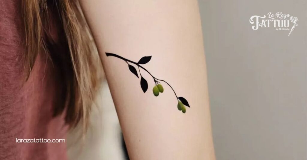 Minimalist Olive Branch Tattoos