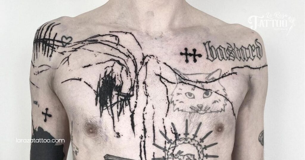 Top Shoulder Tattoo Ideas for Men: Find Your Perfect Style and Meaning Today 6 Modern and Abstract Styles