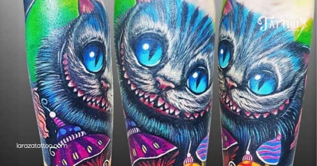 Unlock Your Personality: Exploring the Magic of Cheshire Cat Tattoos 1 Origin of the Cheshire Cat