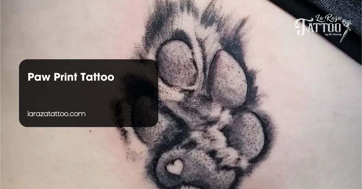 Paw Print Tattoo