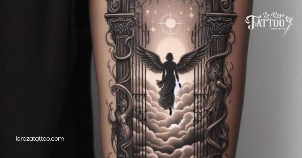 Placement Options for Gates of Heaven Tattoo
