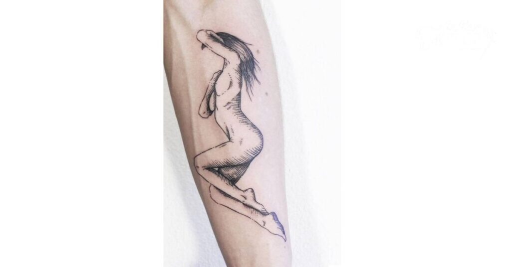 Unveiling Art: The Bold Expression of Naked Woman Tattoos and Their Deep Meanings 8 Placement Options for Naked Woman Tattoos