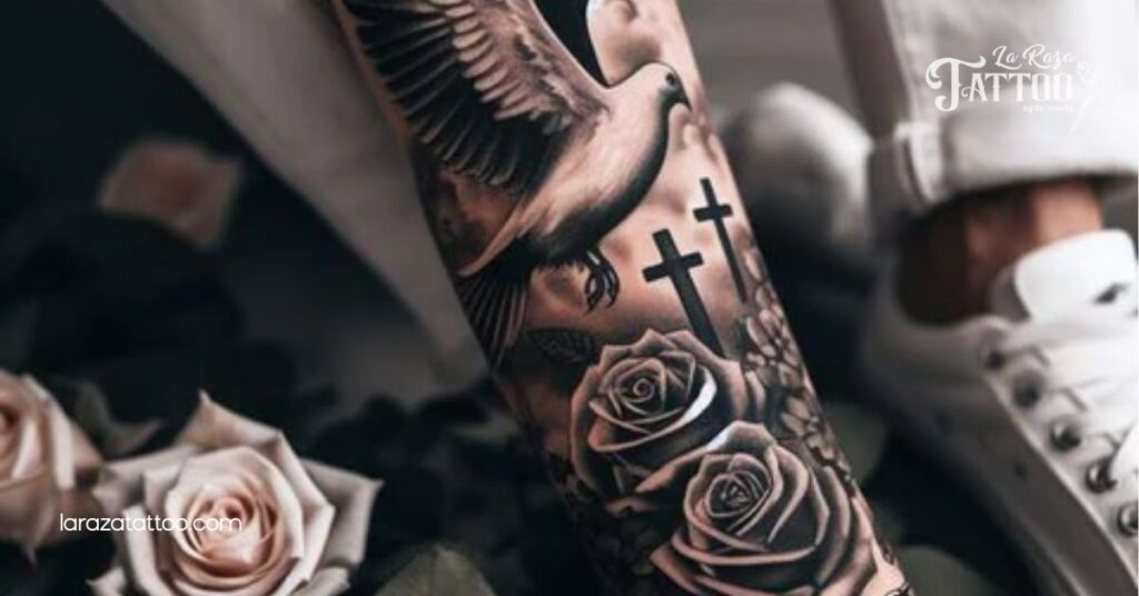 Discover the Meaning Behind the 3 Cross Tattoo: Faith, Hope, and Love Inked on Your Skin 4 Popular Placement for 3 Cross Tattoos