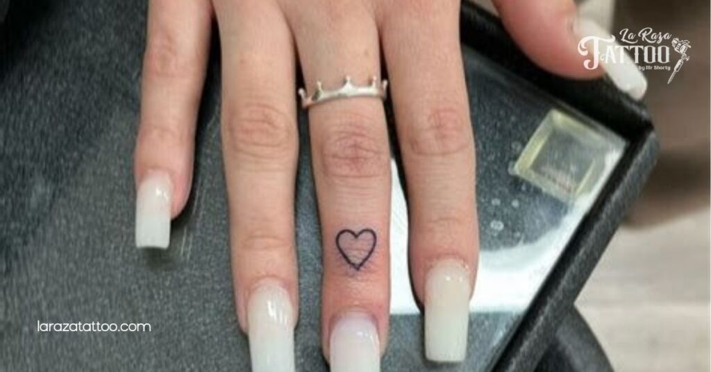 Why a Heart Tattoo on Your Finger is the Perfect Expression of Love and Individuality 2 Reasons to Get a Heart Tattoo on Finger