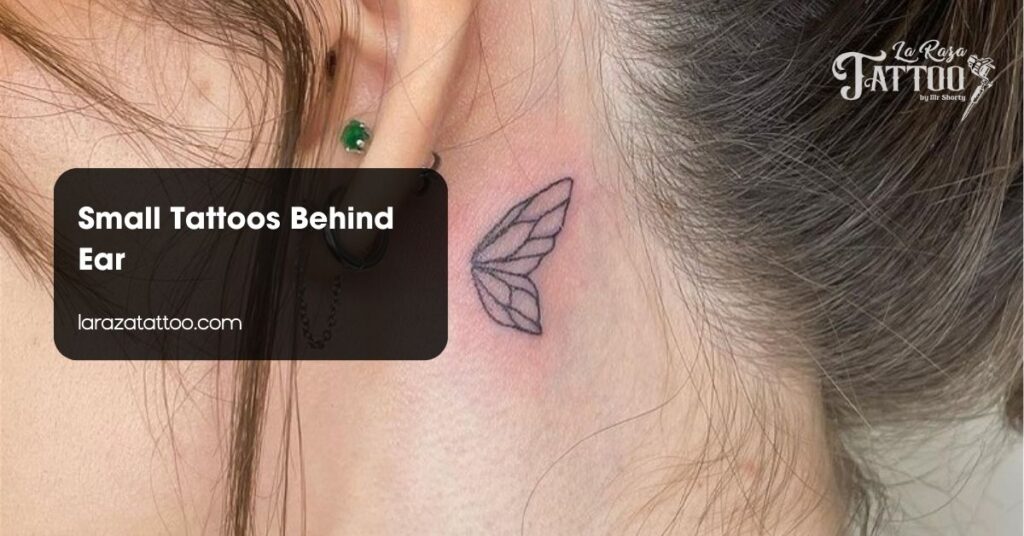 Small Tattoos Behind Ear