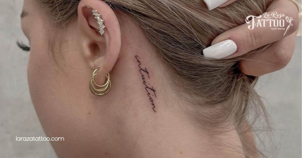 Discover the Top 10 Small Tattoos Behind the Ear That Speak Volumes 1 Small Tattoos Behind Ear A Subtle Statement