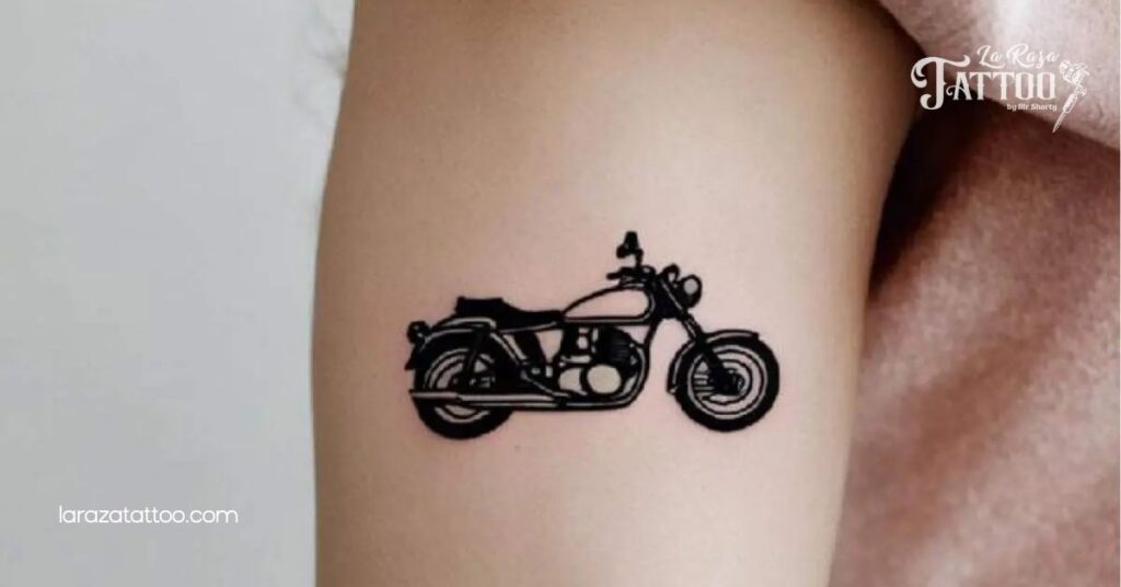 Symbolic Harley Davidson Motorcycle Tattoo Ideas