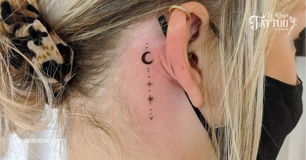 7 Stunning Tattoos Behind the Ear That Perfectly Blend Boldness and Discretion 3 Symbolic Tattoos Behind the Ear