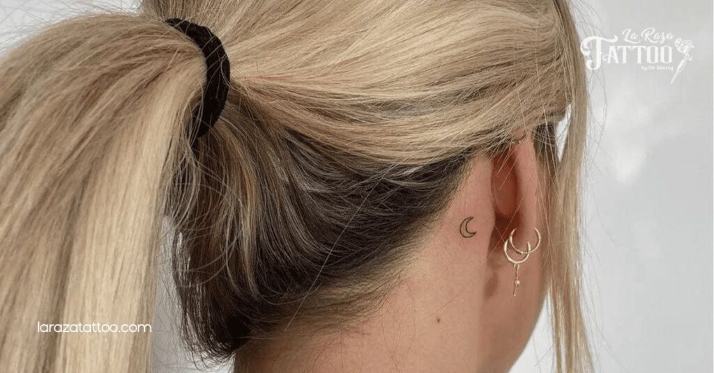 Discover the Top 10 Small Tattoos Behind the Ear That Speak Volumes 2 Symbolic Tattoos for Small Tattoos Behind Ear