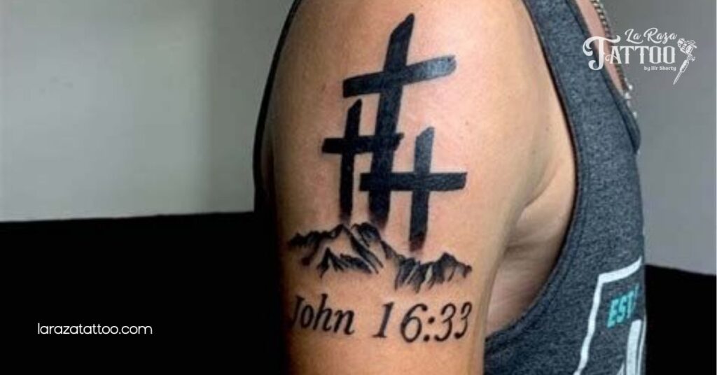 Discover the Meaning Behind the 3 Cross Tattoo: Faith, Hope, and Love Inked on Your Skin 1 Symbolism of the Three Crosses