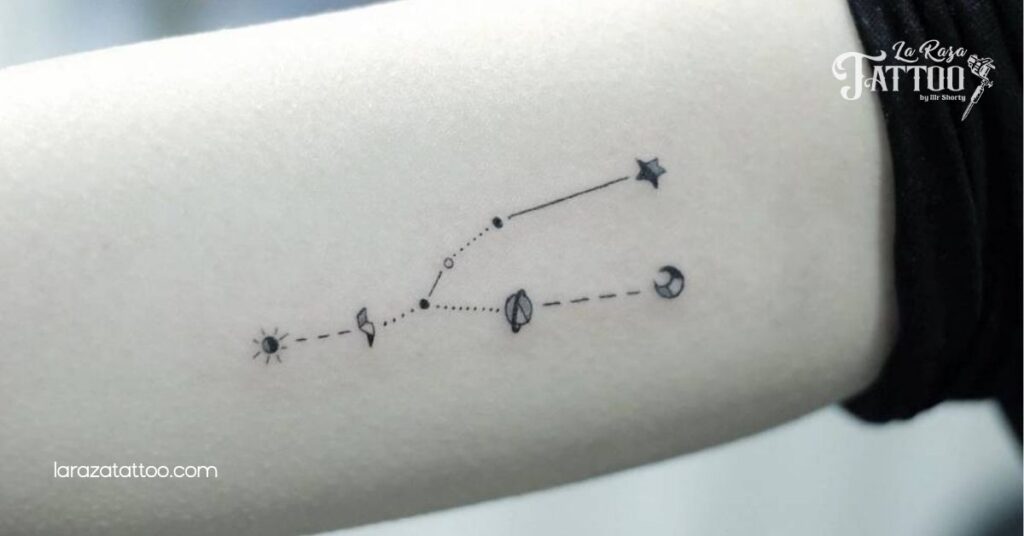 Taurus Constellation Tattoos