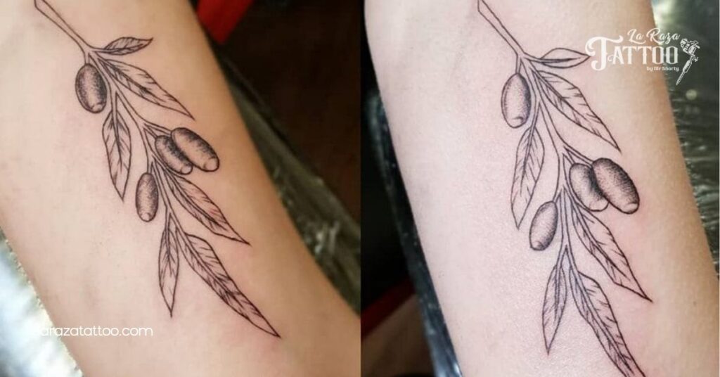 Techniques and Styles for Olive Branch Tattoos