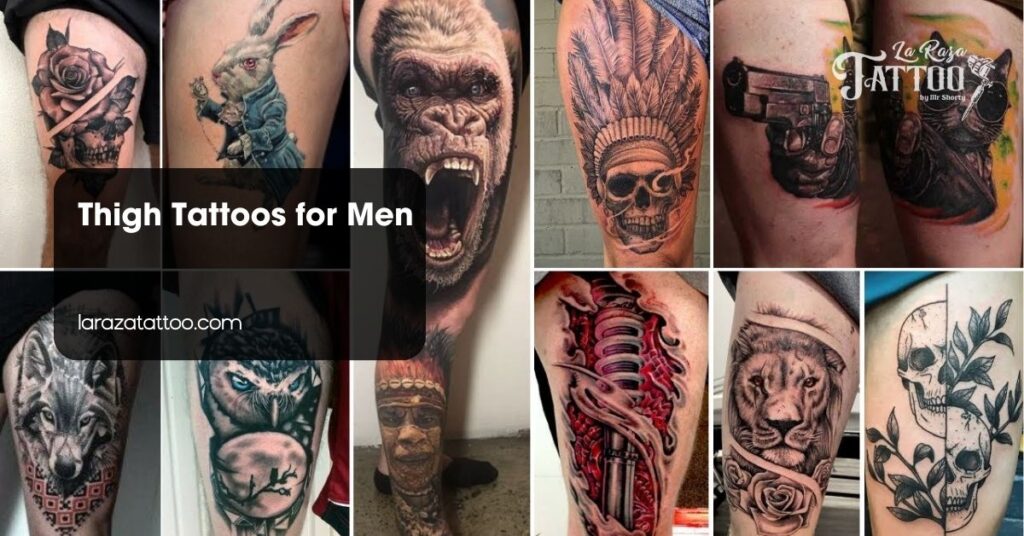 Thigh Tattoos for Men