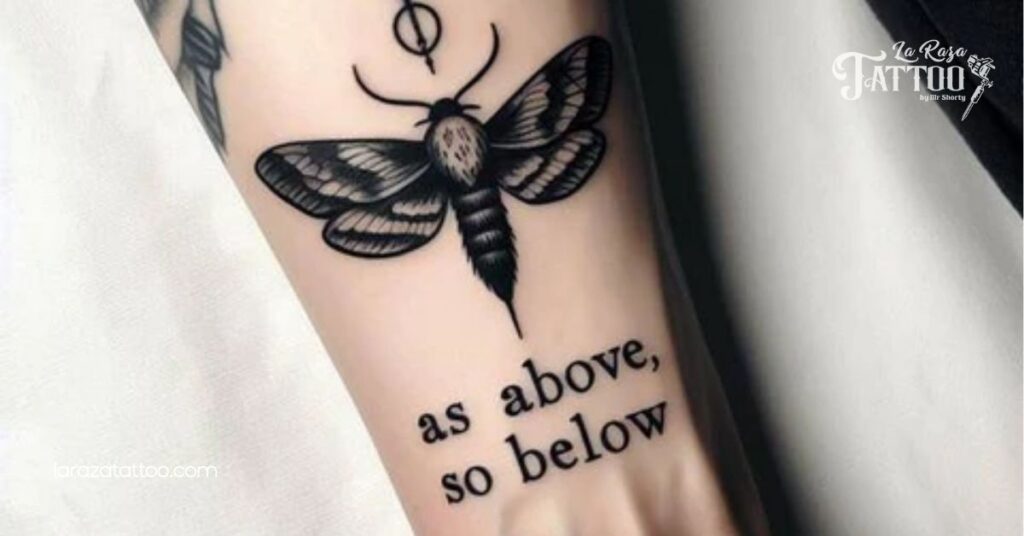 Unlocking Meaning: Why the 'As Above So Below' Tattoo Resonates with Seekers of Balance 1 Understanding As Above So Below Tattoo