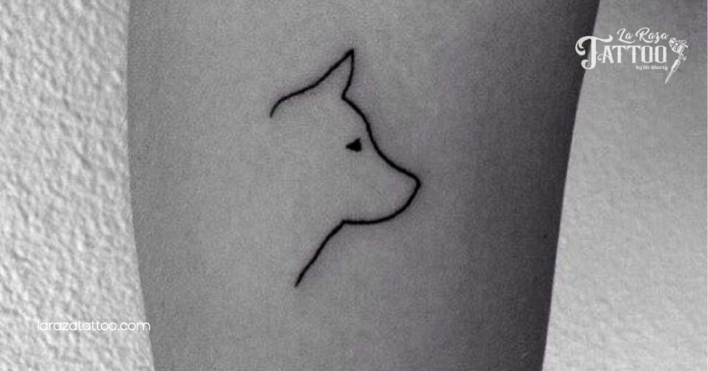 Discover the Meaning and Beauty Behind Husky Outline Tattoos: Your Ultimate Guide 1 Understanding Husky Outline Tattoos